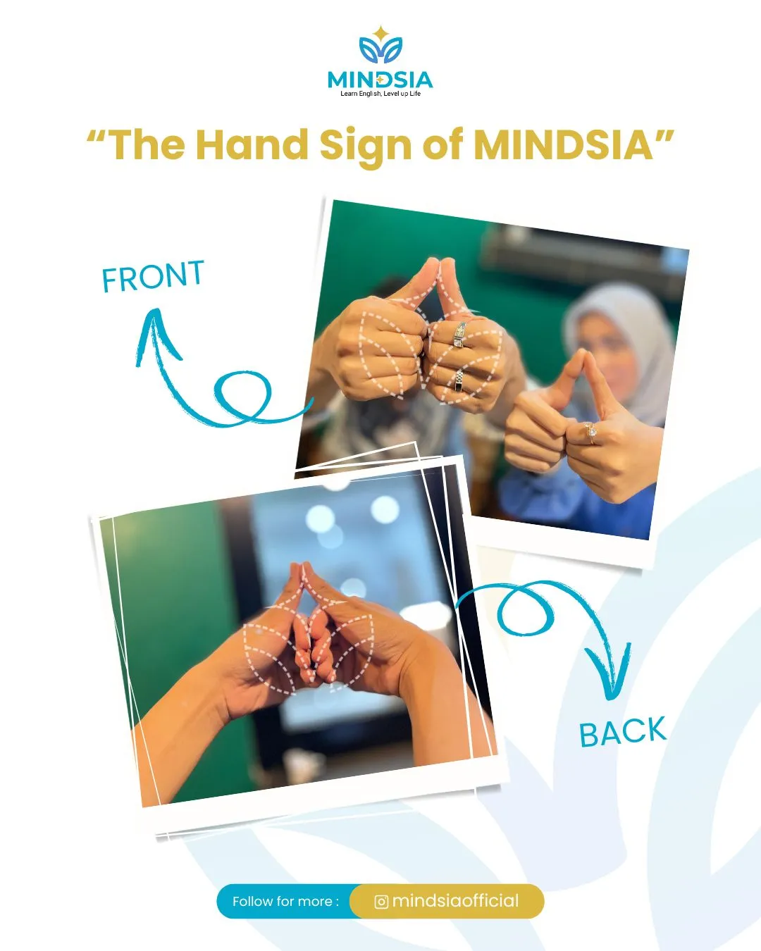 Hands Sign of MINDSIA
